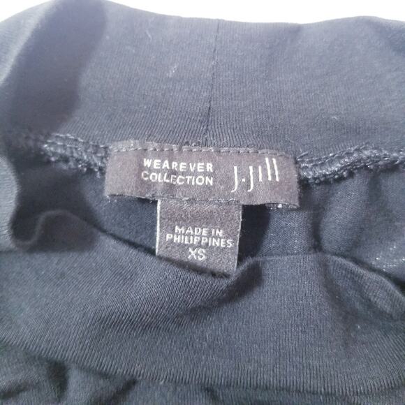 J.Jill Wearever Collection Black Mock Neck Long Sleeves Maxi Dress - Picture 2 of 11